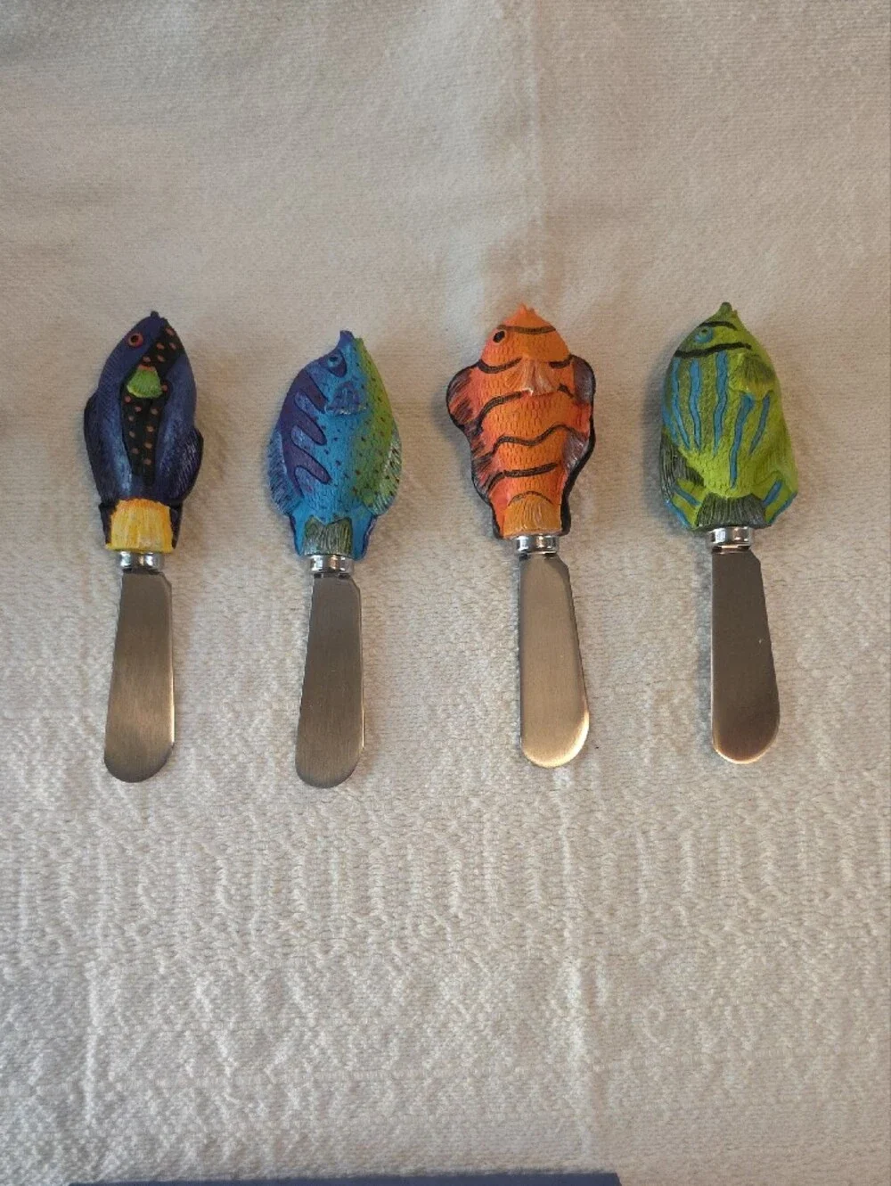 Colorful Cheese Spreader Set - Multicolor Handles